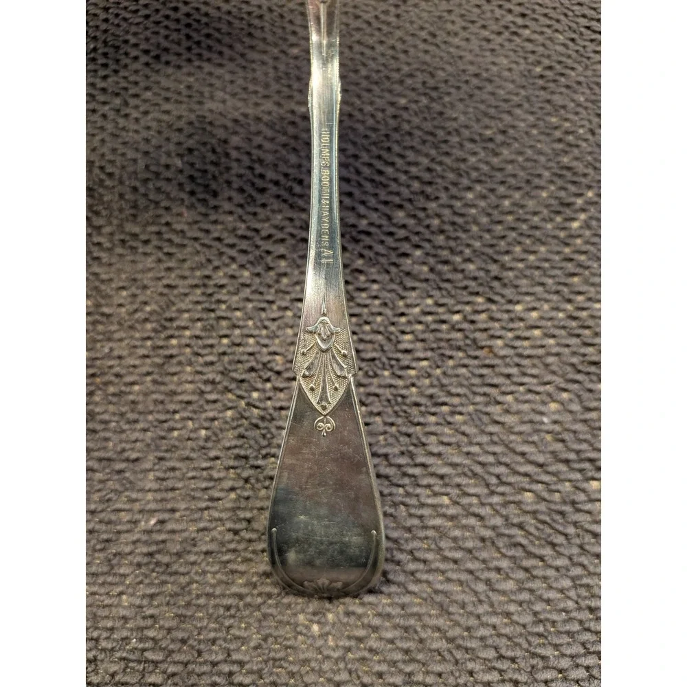 Vintage Holmes Booth & Haydens Silverplate Teaspoons Art Nouveau Victorian